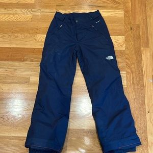 North Face DryVent dark blue ski pants sz m(10-12)